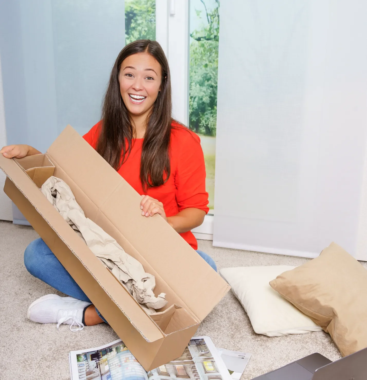 Sicherer Versand und Rückversand für Plissee Anpassungen