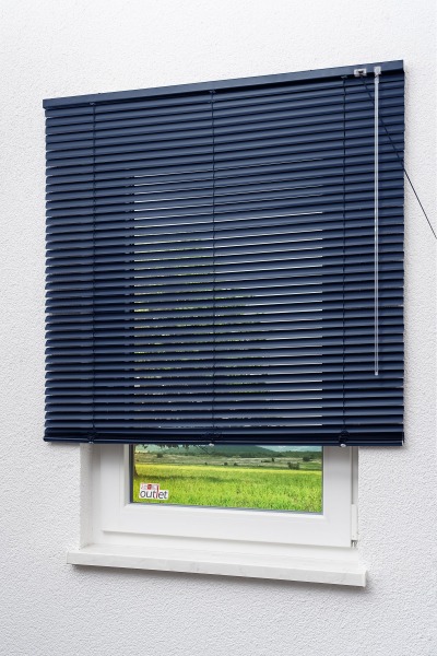Lysel Outlet - Alujalousie 25mm Dunkelblau #1W