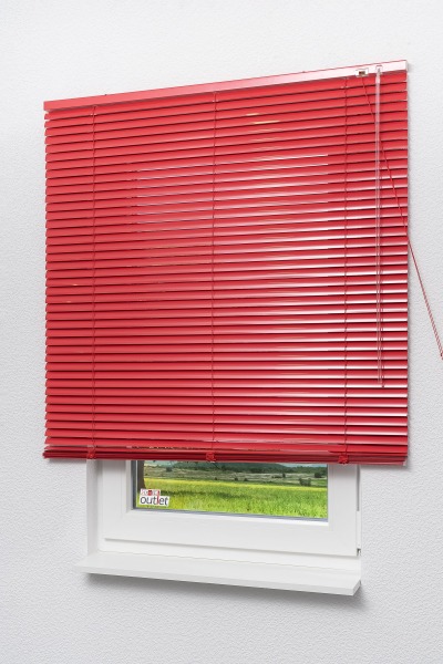 Lysel Outlet - Alujalousie 25mm Rot #1W