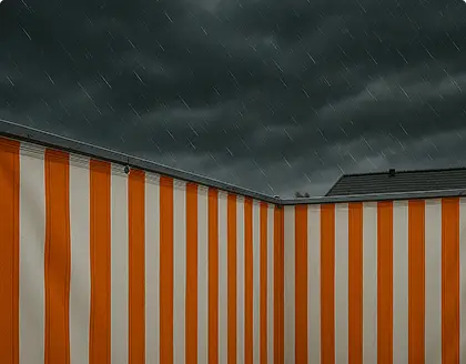 Wetterfester Balkon Sichtschutz