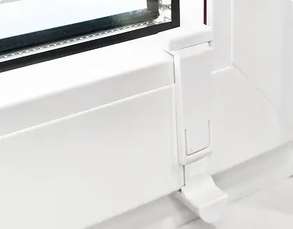 Lysel Home Falzfix - Plissee Montage ohne Bohren in der Glasleiste