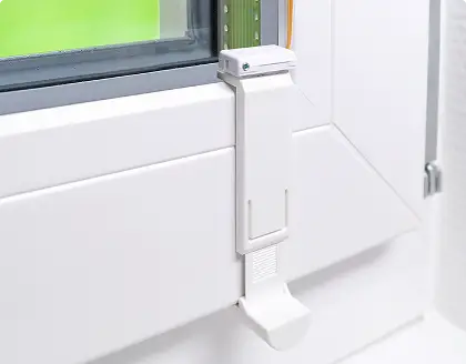 Window Fashion Falzfix - Plissee Montage ohne Bohren in der Glasleiste