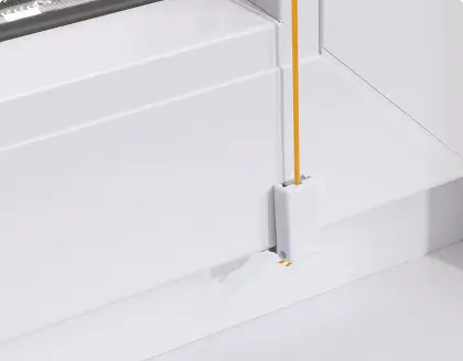 Window Fashion Sensuna® Clip - moderner Klemmträger für Plissee