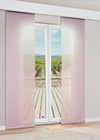 Vorschau Lysel -  Schiebegardine Dori #1W in Beige Rosa