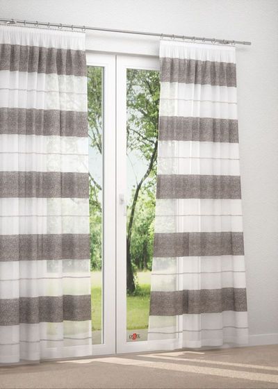 Dekoschal Lysel #2T Nakoni in Braunbeige