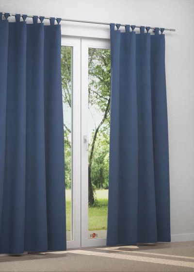 Schlaufenschal Lysel #2T Avanos in enzianblau