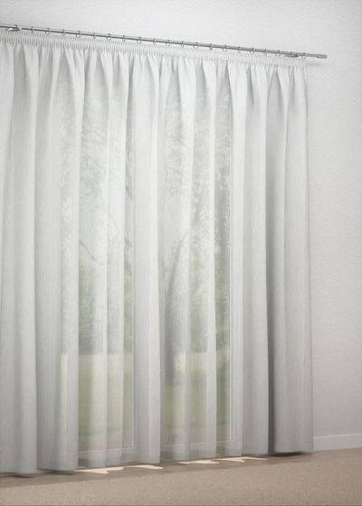 Gardinenstore in Grau