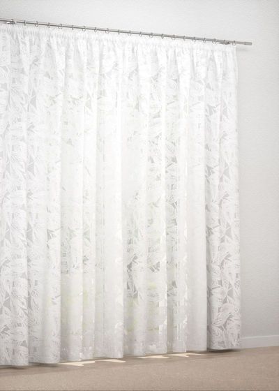 Gardinenstore in Weiß