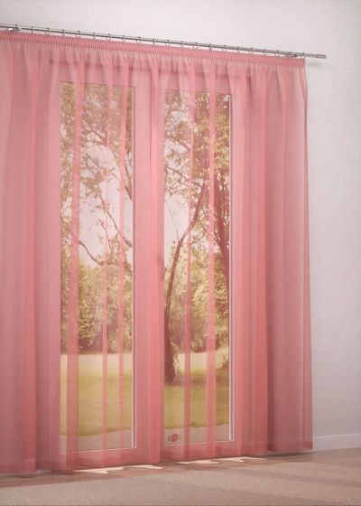 Gardinenstore in Rosa