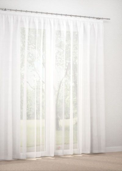 Gardinenstore in Weiß