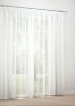 Gardinenstore in weiß