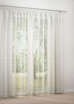 Gardinenstore in weiß