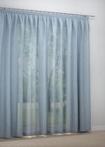 Gardinenstore in Blau