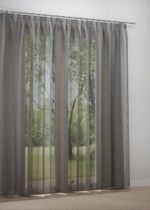 Gardinenstore in Grau