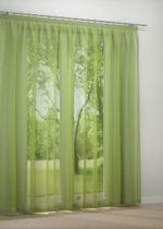 Gardinenstore in Grün