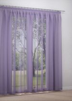 Gardinenstore in Violett