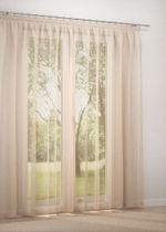 Gardinenstore in Beige