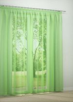 Gardinenstore in Grün