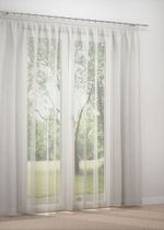 Gardinenstore in Grau