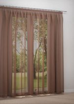 Gardinenstore in Braun