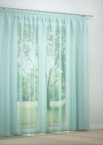 Gardinenstore in Blau