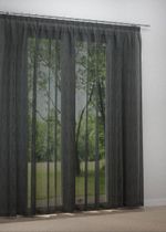 Gardinenstore in Schwarz