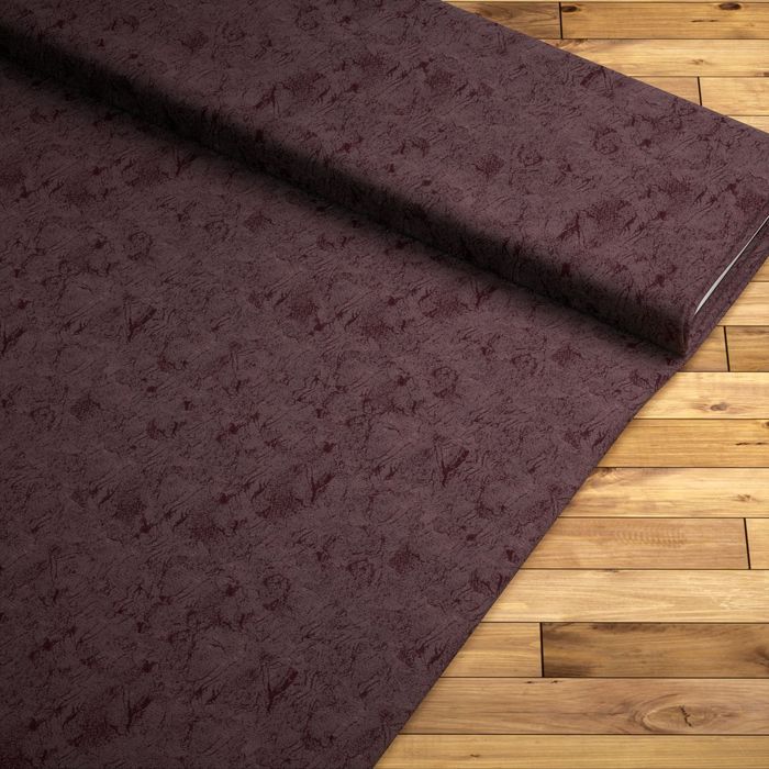 Dekostoff Lysel #2S Rosario in aubergine