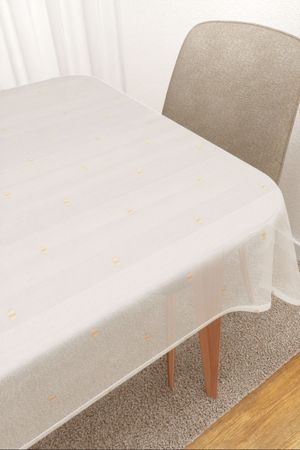 Tischdecke eckig Lysel #2T Arcella in beige