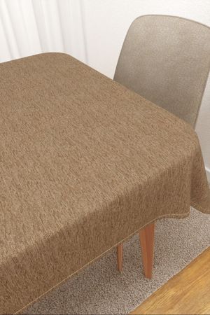 Tischdecke eckig Lysel #2T Matomi in braunbeige