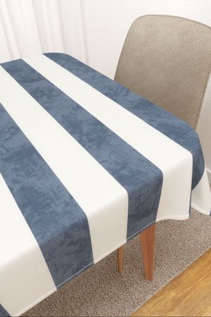 Tischdecke eckig Lysel #2T Tinaja in jeansblau