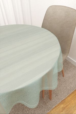 Tischdecke rund Lysel #2T Satara in mint