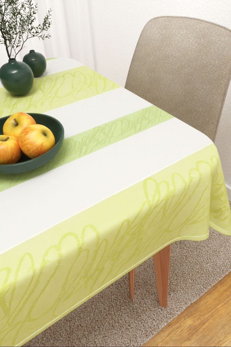 Tischdecke eckig in grn