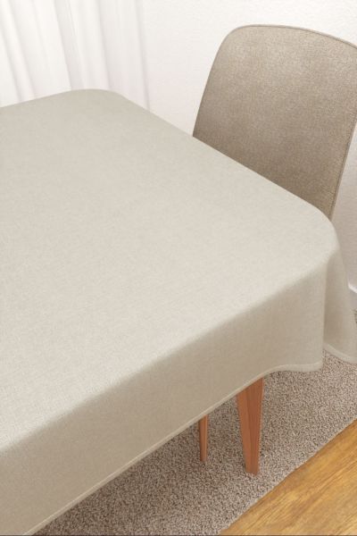 Tischdecke eckig Lysel #2T Rabita in graubeige