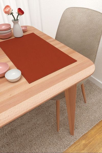 Platzdeckchen Lysel #3J Minitas in orange