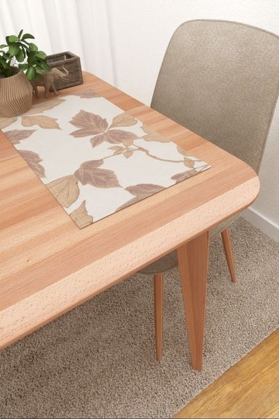 Platzdeckchen Lysel #3J Manigua in graubeige