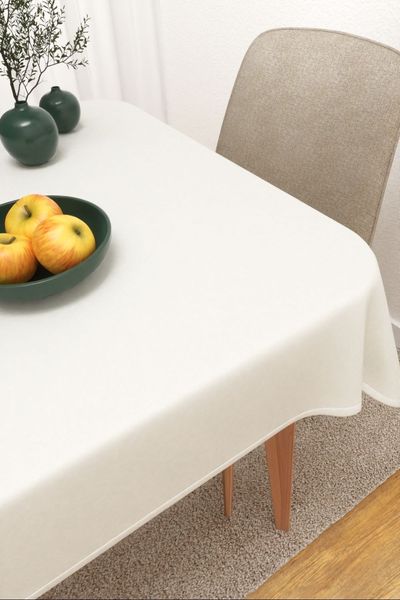Tischdecke eckig Lysel #3J Cabonca in wei