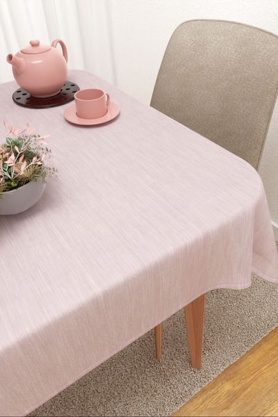 Tischdecke eckig Lysel #3J Dori in Rosa