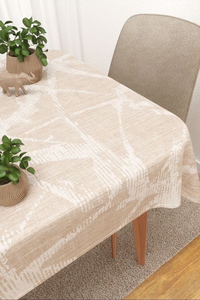 Tischdecke eckig Lysel #3J Maipa in Beige