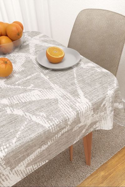 Tischdecke eckig Lysel #3J Maipa in Graubeige