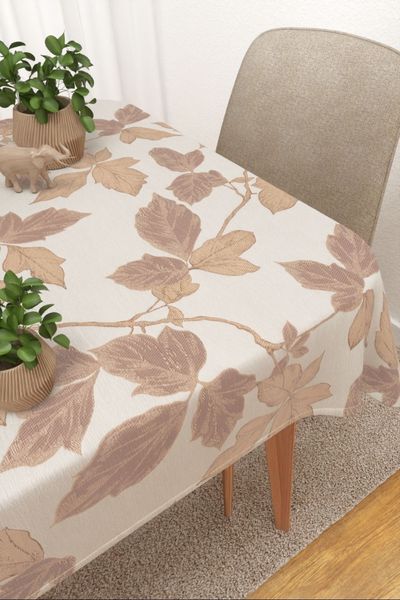 Tischdecke eckig Lysel #3J Manigua in graubeige