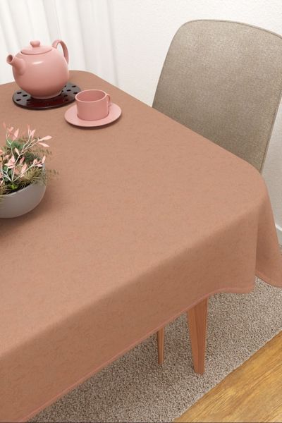 Tischdecke eckig Lysel #3J Masiaca in blassrot