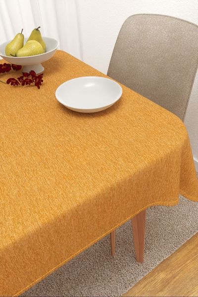 Tischdecke eckig Lysel #3J Matomi in sonnengelb