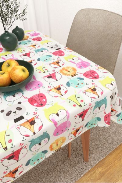 Tischdecke eckig Lysel #3J Parola in wei