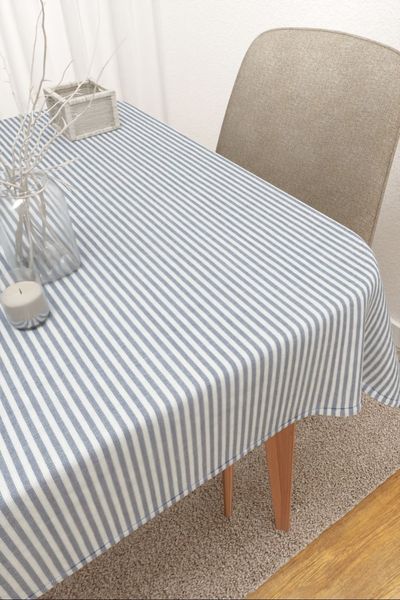 Tischdecke eckig Lysel #3J Portera in blau