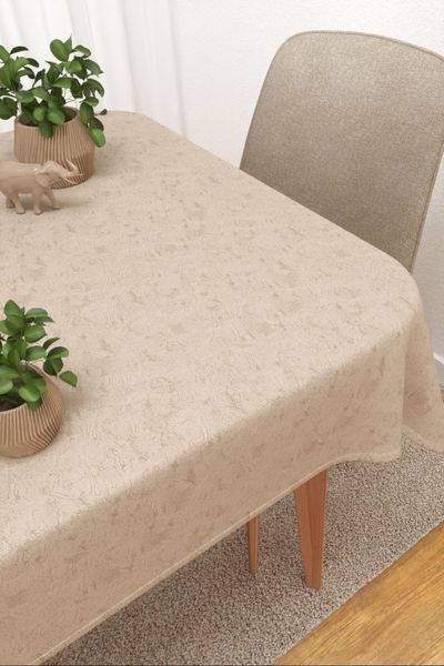 Tischdecke eckig Lysel #3J Rosario in beige