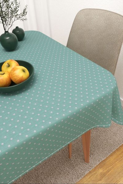 Tischdecke eckig Lysel #3J Santitos in trkis