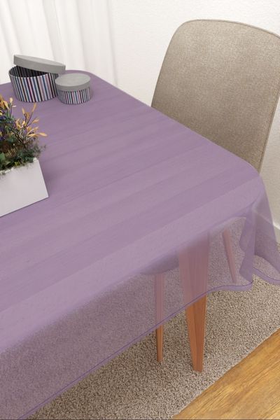 Tischdecke eckig Lysel #3J Satara in blaulila
