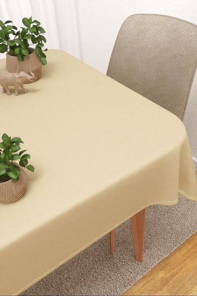 Tischdecke eckig Lysel #3J Thermos in sand