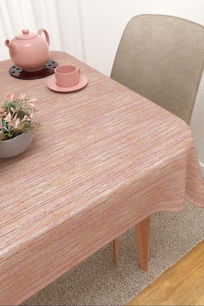 Tischdecke eckig Lysel #3J Tinajera in rosa
