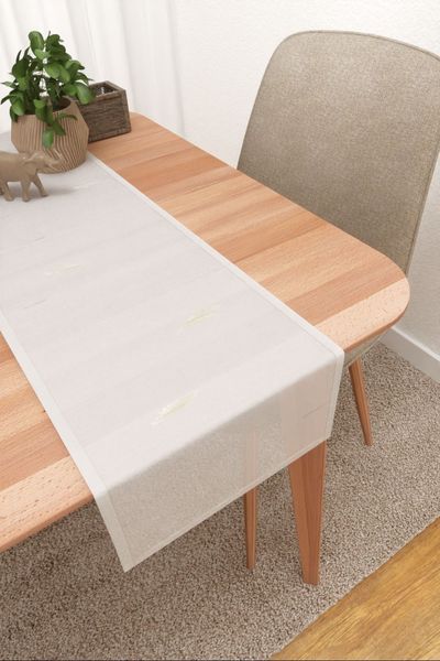 Tischlufer Lysel #3J Marquella in beige